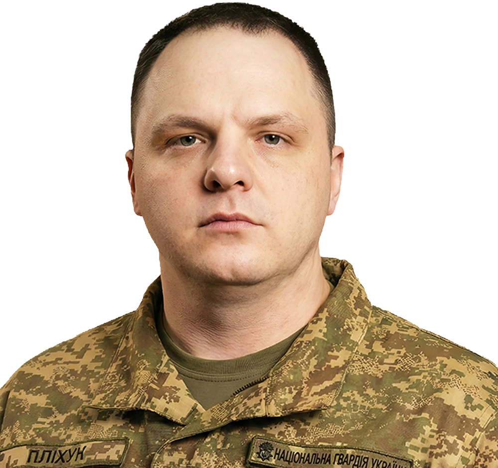 Командир Полковник Микита Пліхун «Роджер»